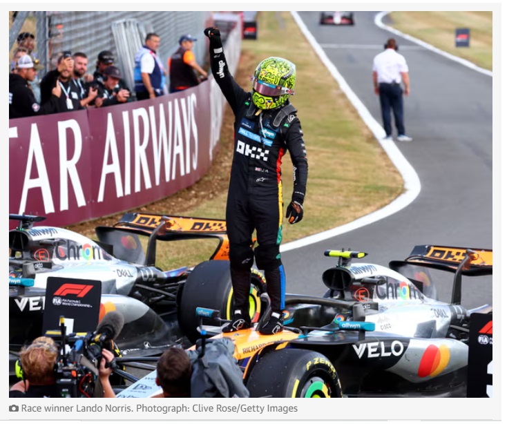 Lando Norris Claims Historic Victory at 2025 British Grand Prix
