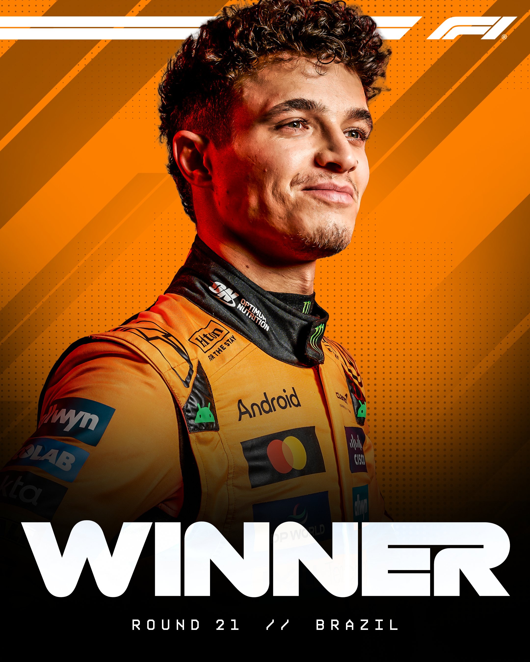 Norris Wins the 2025 Brazilian Grand Prix in a Chaotic Race Full of Incidents